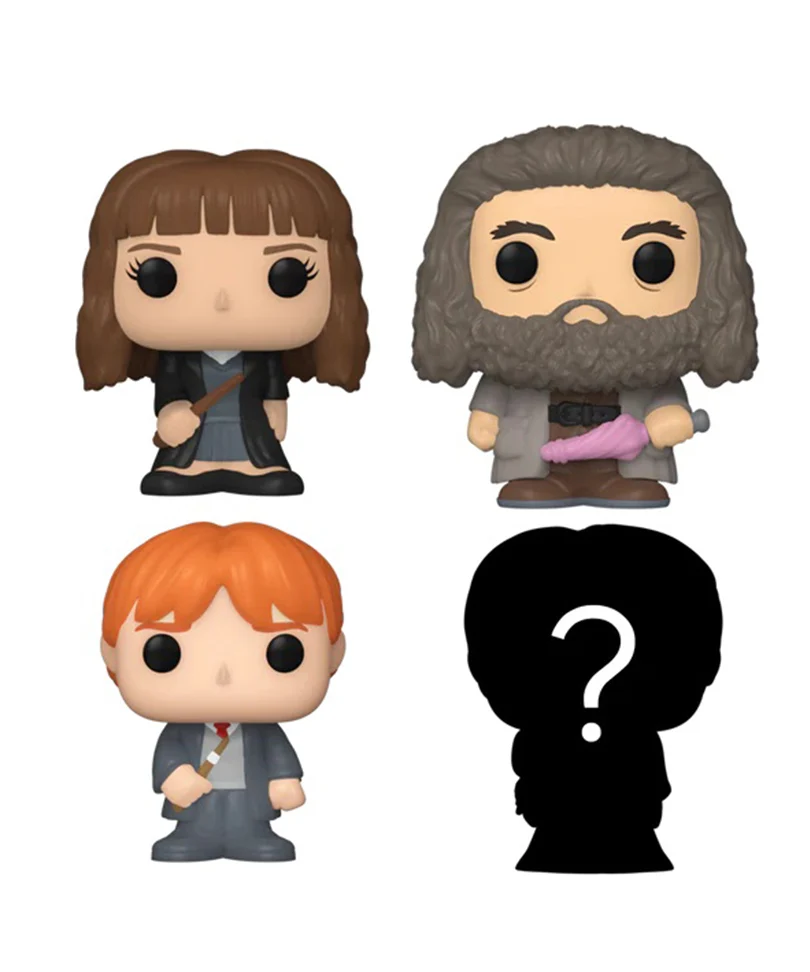 Hermione Granger / Rubeus Hagrid / Ron Weasley / Mystery Bitty (4-Pack) - immagine 2