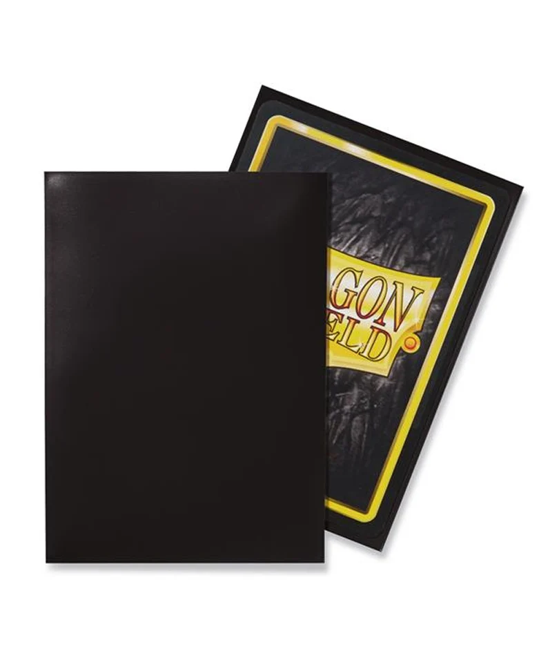 Dragon Shield - Standard Sleeves - Black (100 Sleeves) - immagine 2