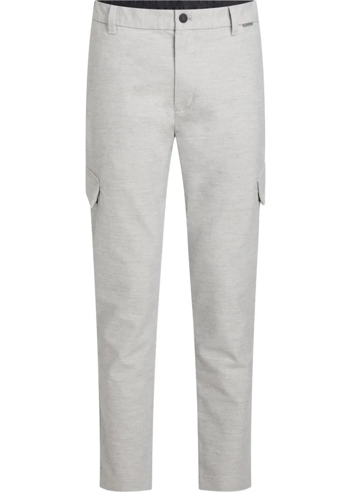 Calvin Klein Pantaloni Uomo Brushed Cotton Tap Cargo
