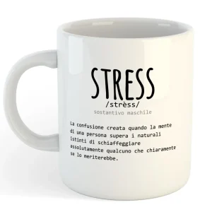 Tazza Mug Divertente – Definizione Stress Tazza Mug Divertente – Definizione Stress