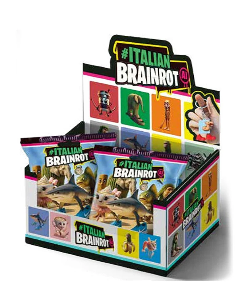 Mistery Pack Portachiavi Skifidol 3D - Italian Brainrot TCG