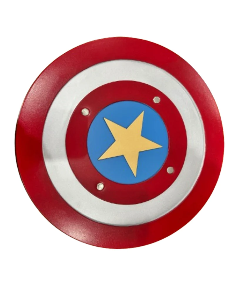 Scudo di Capitan America – Versione Indossabile (40 cm, Gomma)