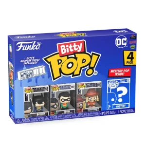 Batman (Animated Series) / Robin (Animated Series) / Scarecrow (Animated Series) / Mystery Bitty (4-Pack) Batman (Animated Series) / Robin (Animated Series) / Scarecrow (Animated Series) / Mystery Bitty (4-Pack)