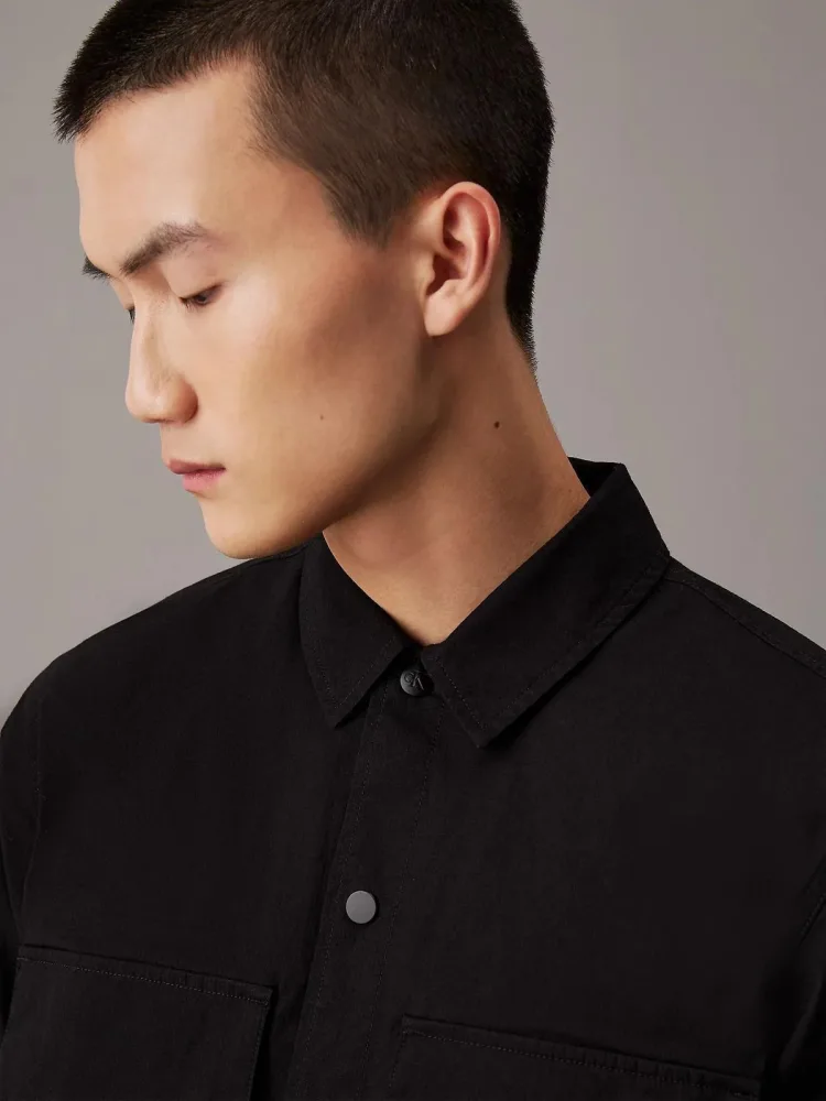 Calvin Klein Camicia Uomo Cargo Overshirt - immagine 3