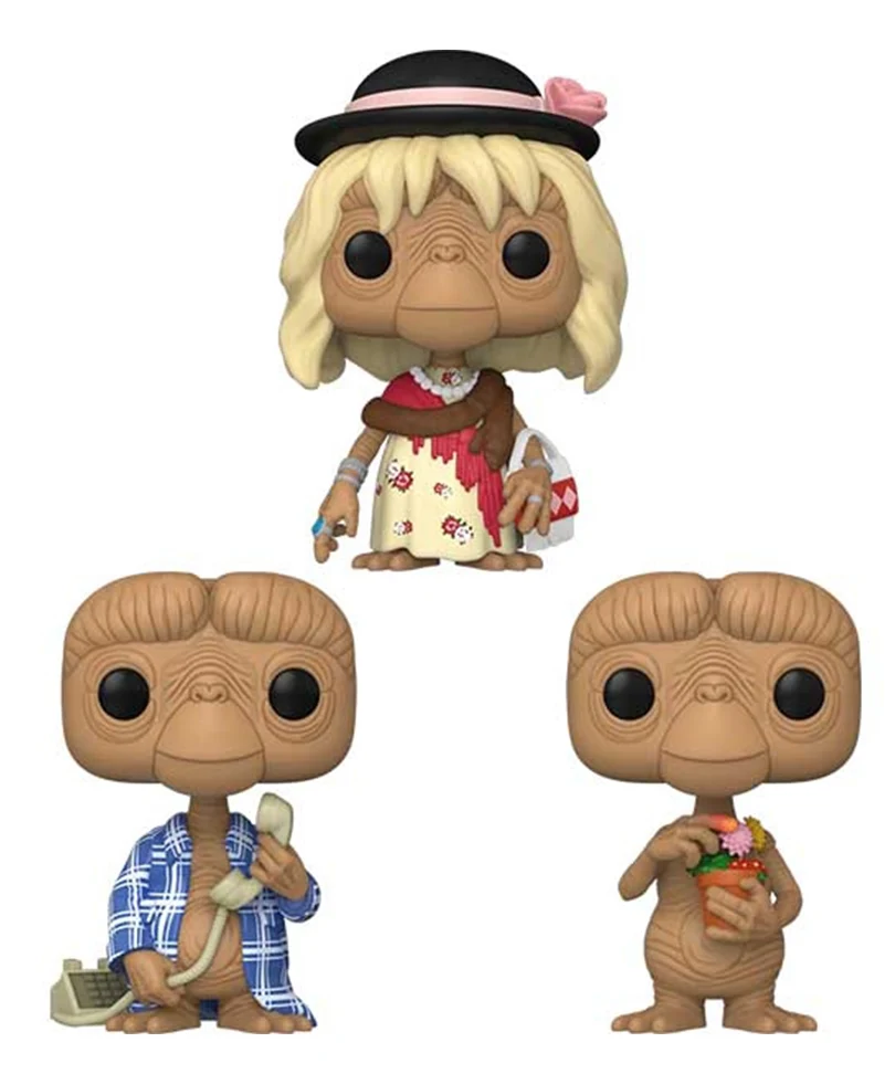 E.T. in Disguise / E.T. in Robe / E.T. with Flowers (3-Pack)