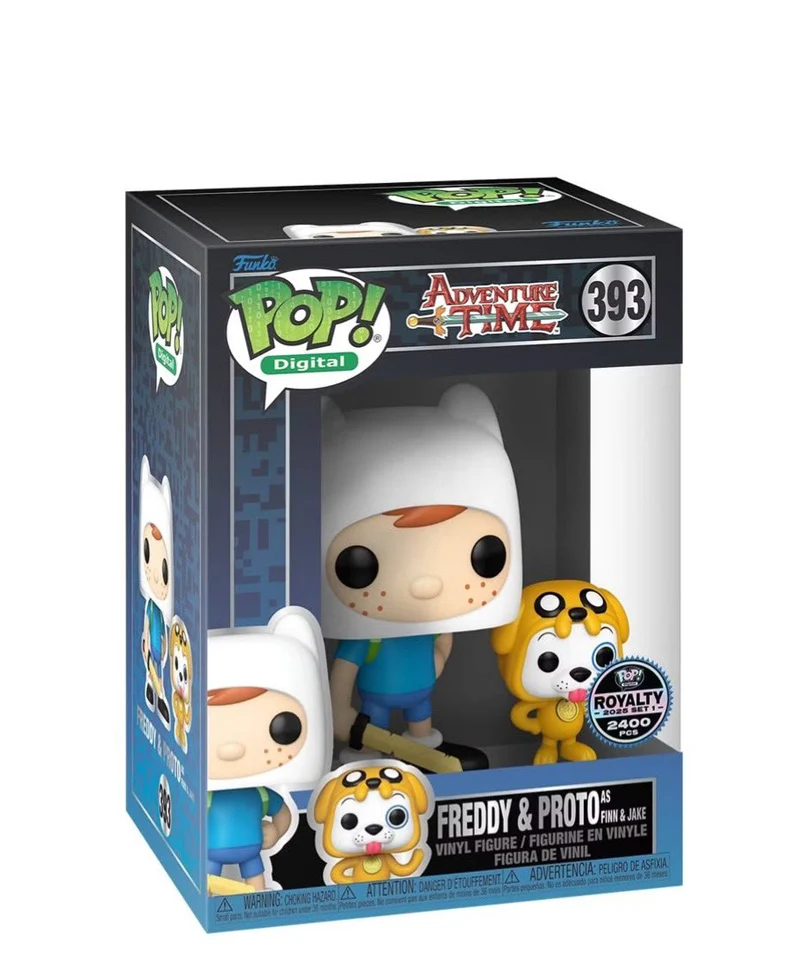 Freddy & Proto as Finn & Jake