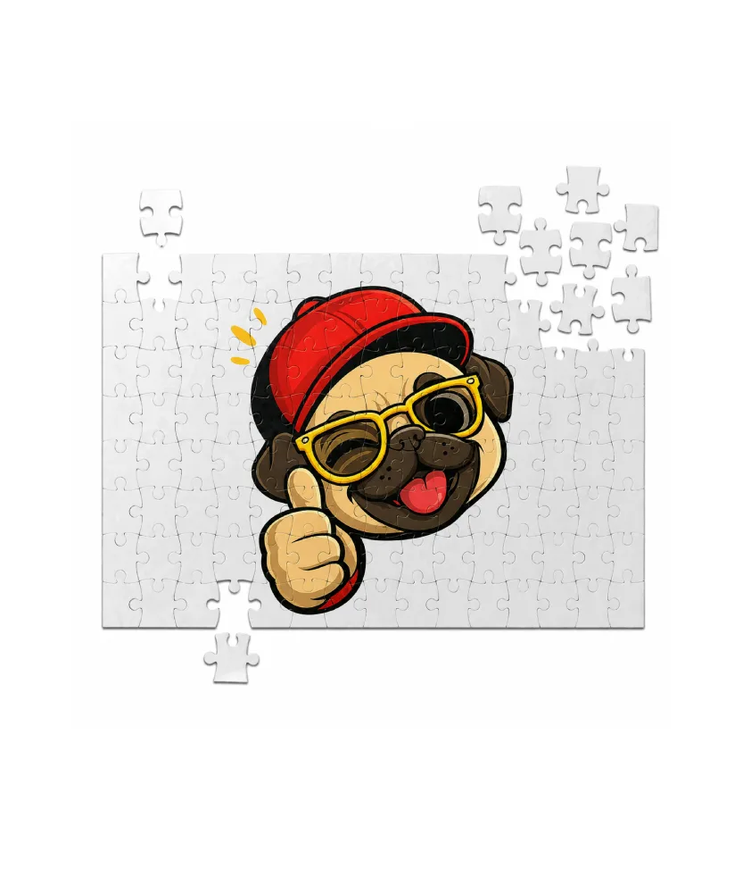 Puzzle Personalizzabile Rettangolare 96 Pezzi 200X285X8mm