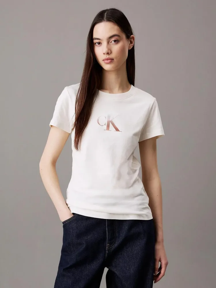 Calvin Klein T Shirt Donna Gradient Ck