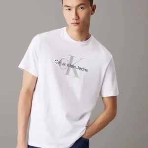 Calvin Klein T Shirt Uomo SS Hero Monogram