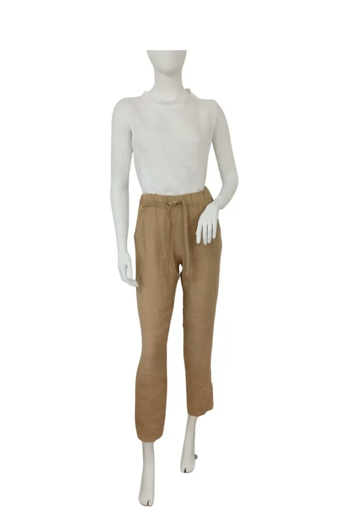 Smiling London Pantaloni Donna Lino