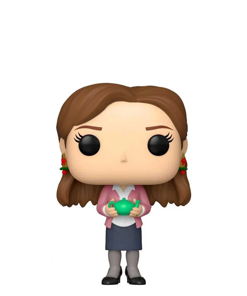 Pam Beesly with Teapot