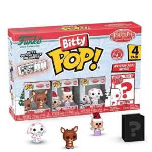 Rudolph / Charlie-In-The-Box / Misfit Elephant / Mystery Bitty (4-Pack) Rudolph / Charlie-In-The-Box / Misfit Elephant / Mystery Bitty (4-Pack)