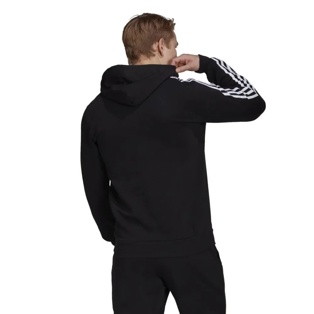 Adidas Felpa Uomo Cappuccio M 3S Fl Hd - immagine 3