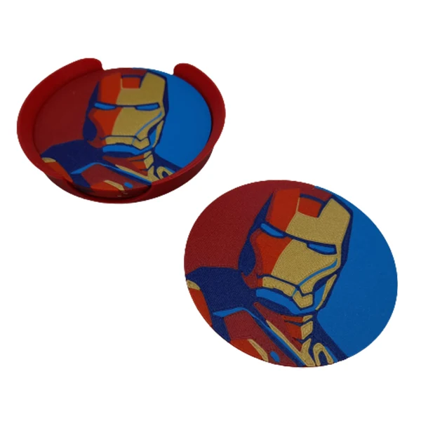 Set 6 Sottobicchieri Iron Man Set 6 Sottobicchieri Iron Man
