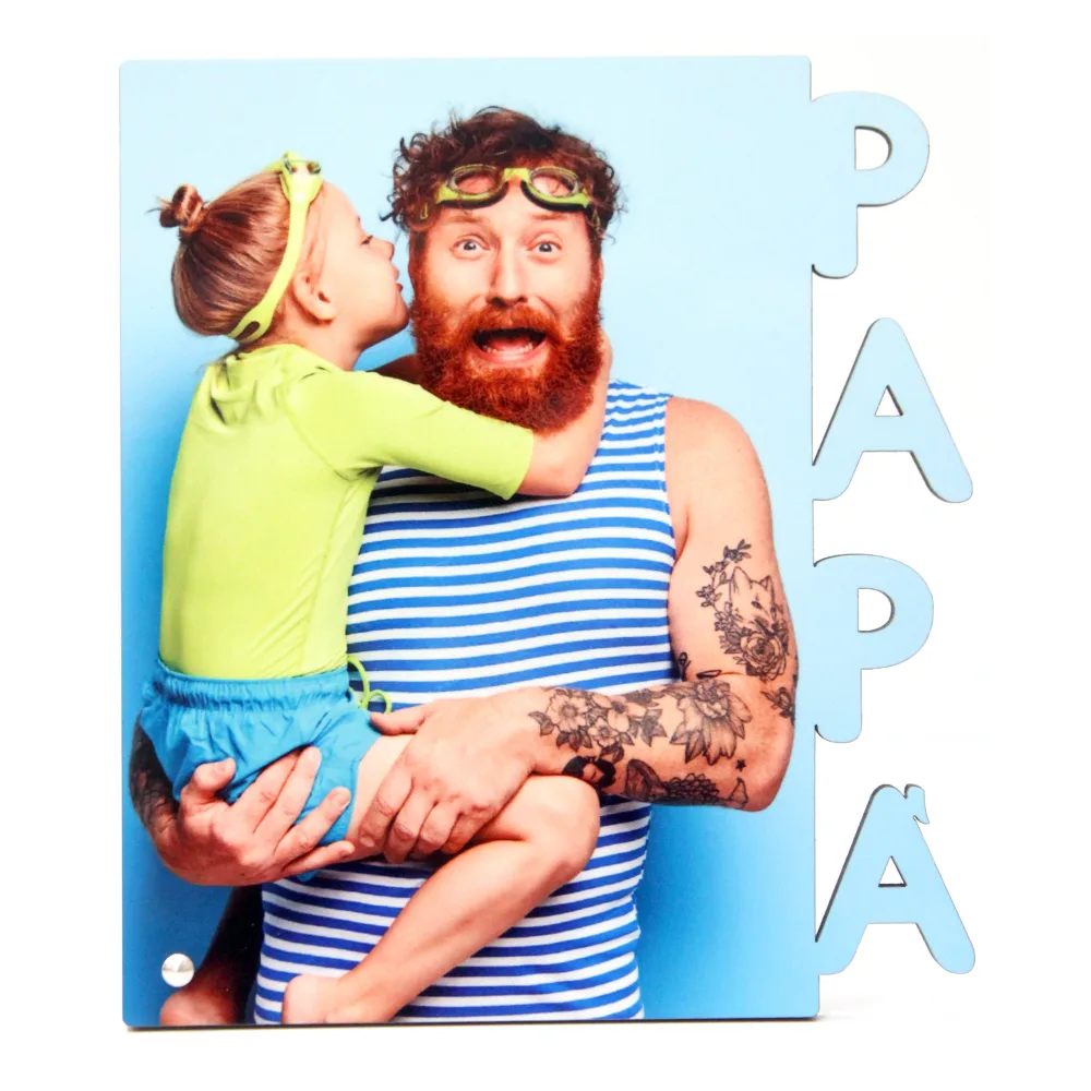 Cornice chromalux frame PAPA’