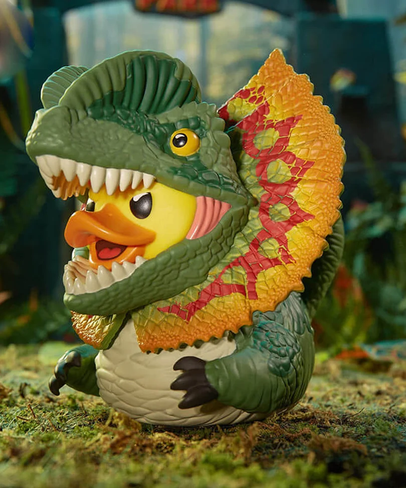 Jurassic Park Dilophosaurus TUBBZ Cosplaying Duck Collectable - immagine 3