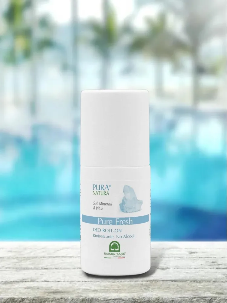 DEO PURE FRESH Deodorante ROLL ON – Rinfrescante, Lunga Durata