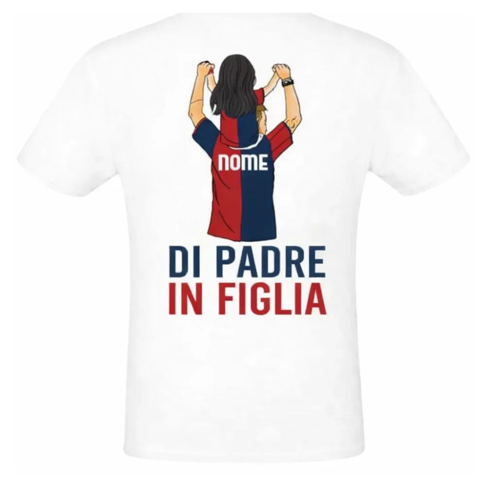 T-shirt Genoa “Di Padre in Figlia” | Emozione Rossoblù