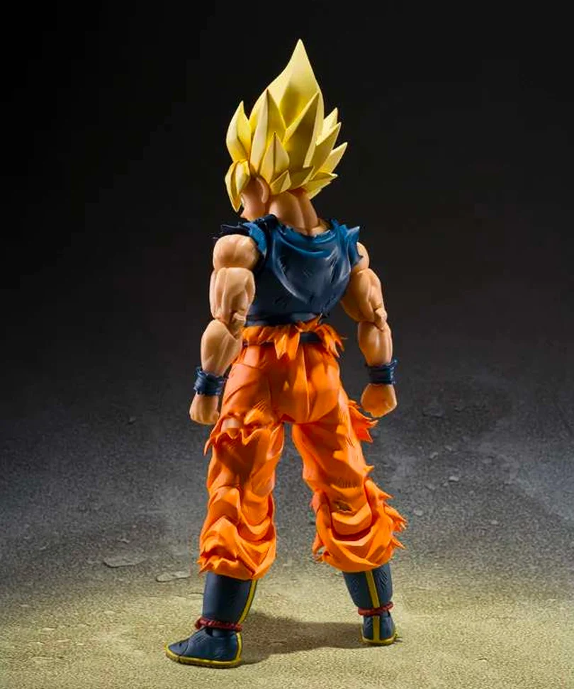 Dragon Ball Z - Super Saiyan Son Goku Fighter Rage - Action Figure S.H.Figuarts 15 cm - immagine 3