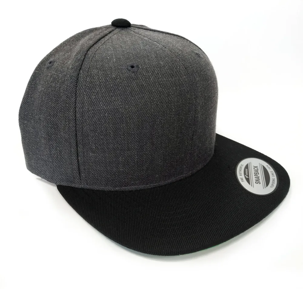 Original Classic Snapback bicolore – Charcoal/Black Original Classic Snapback bicolore – Charcoal/Black