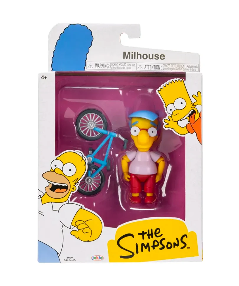 Milhouse with Bicycle - The Simpsons - Wave 3 - 9cm