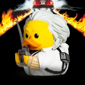 Back To The Future Doc Brown TUBBZ Cosplaying Duck Collectible Back To The Future Doc Brown TUBBZ Cosplaying Duck Collectible