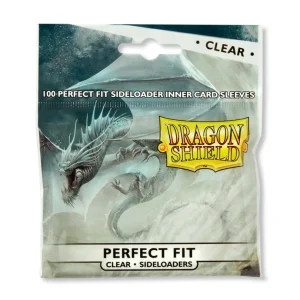 Dragon Shield – Standard Perfect Fit Sideloading Sleeves – Clear/Clear (100 Sleeves) Dragon Shield – Standard Perfect Fit Sideloading Sleeves – Clear/Clear (100 Sleeves)