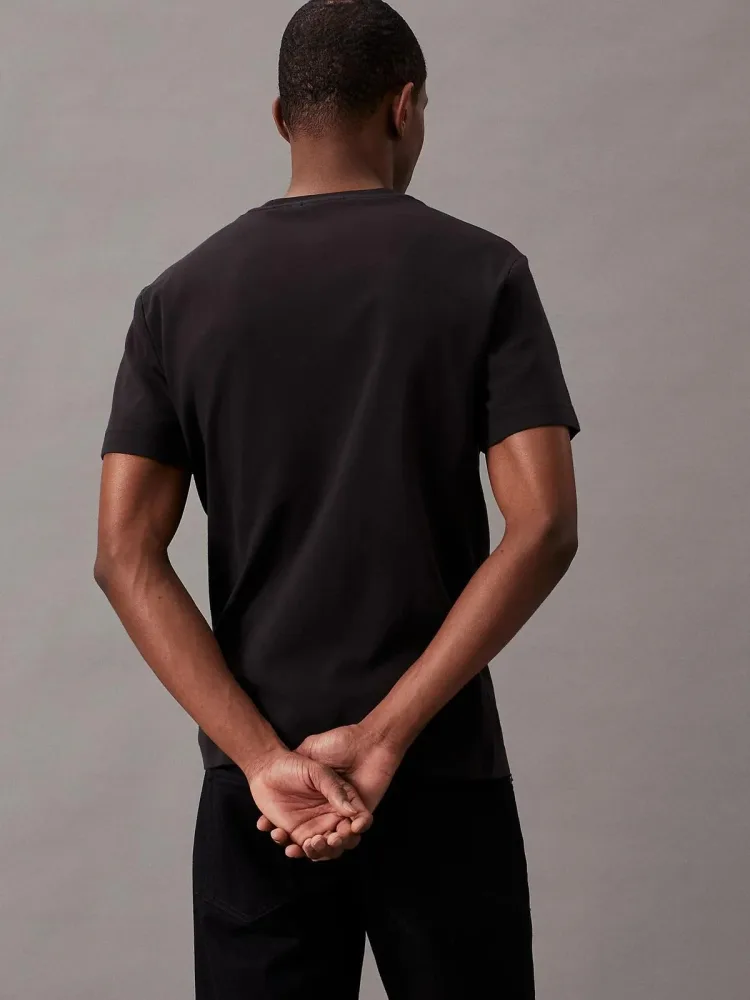 Calvin Klein T-Shirt Uomo Micro Logo Interlock - immagine 2