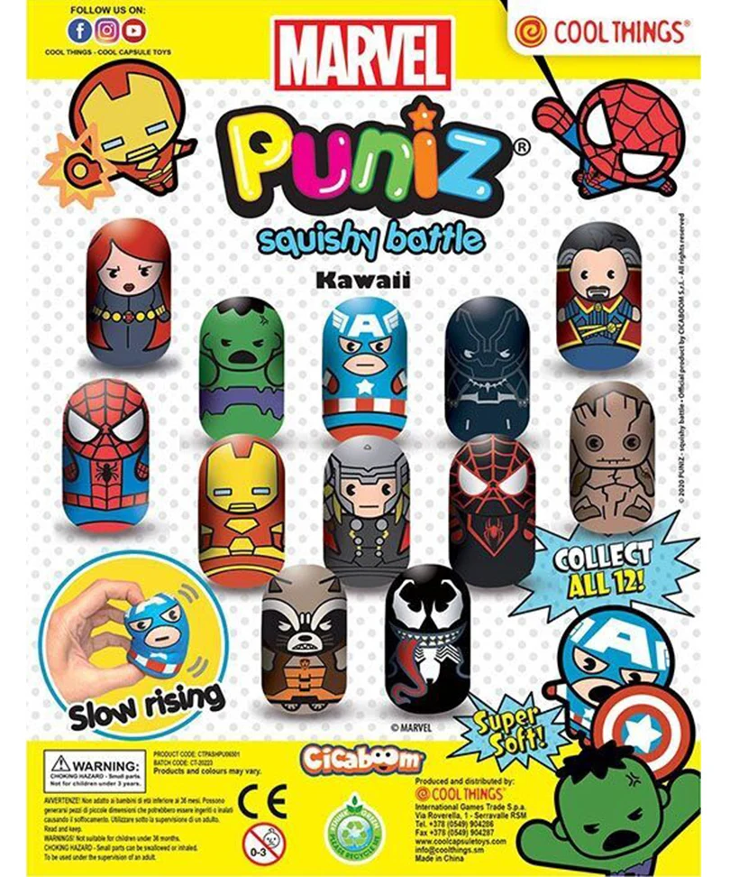 Puniz Marvel - Squishy Battle Kawaii - immagine 2