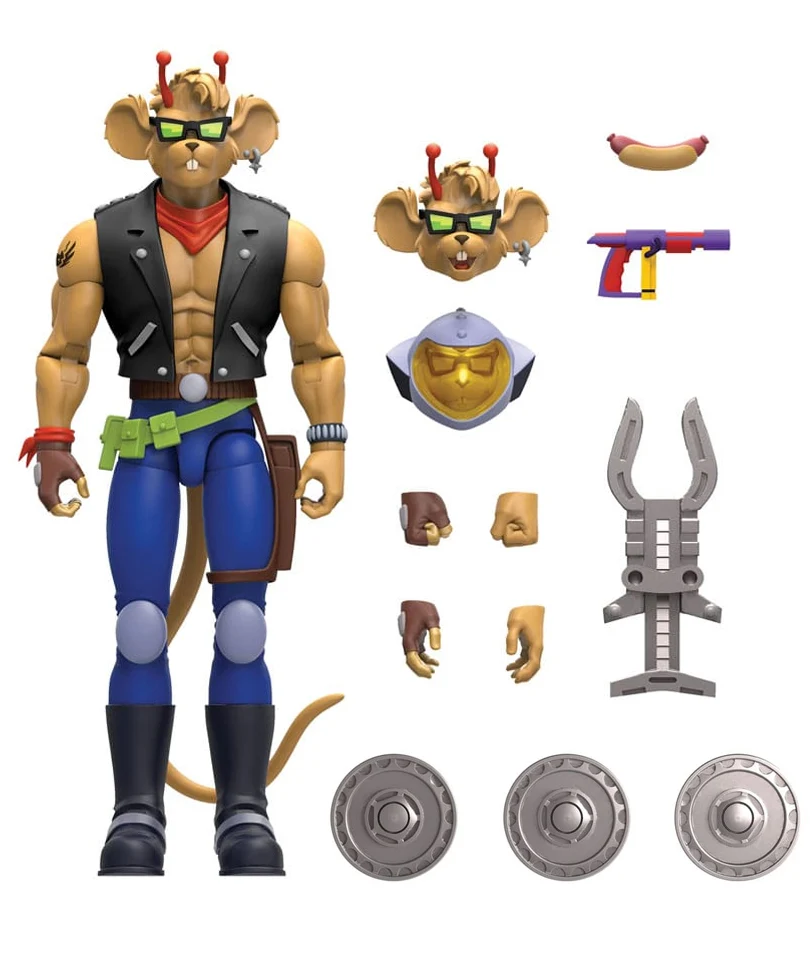 Biker Mice From Mars: Throttle - Action Figures 17 cm - immagine 2