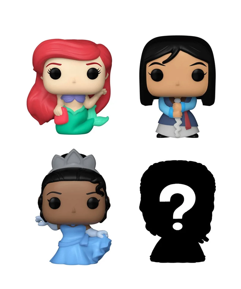 Ariel / Mulan / Tiana / Mystery Bitty (4-Pack) - immagine 2