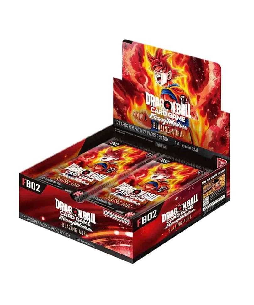 Box Dragon Ball Fusion World Card Game - Blazing Aura FB-02 ENG