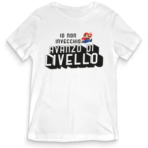 TeesBlitz tee20-004 – T-Shirt divertente – Avanzo di livello TeesBlitz tee20-004 – T-Shirt divertente – Avanzo di livello