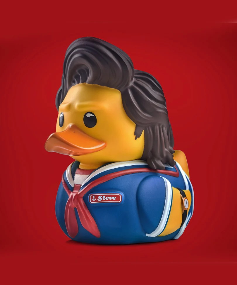 Stranger Things Steve TUBBZ Cosplaying Duck Collectible