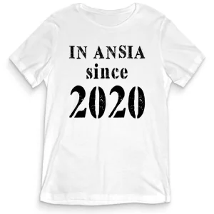 TeesBlitz T-Shirt divertente – In ansia since 2000 – tee21-015 TeesBlitz T-Shirt divertente – In ansia since 2000 – tee21-015