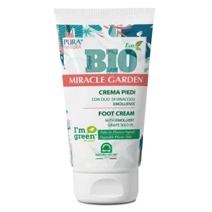 MIRACLE GARDEN BIO CREMA PIEDI con Olio di Vinaccioli, Emolliente