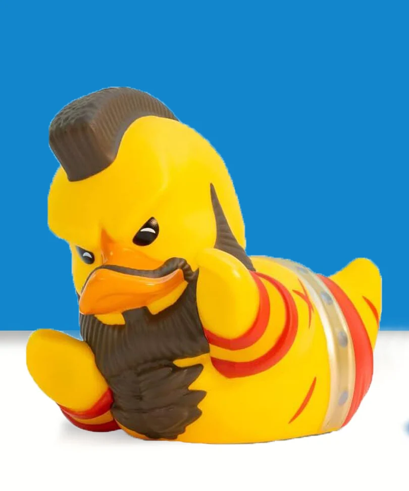 Street Fighter Zangief TUBBZ Cosplaying Duck Collectible Damaged Box Street Fighter Zangief TUBBZ Cosplaying Duck Collectible Damaged Box