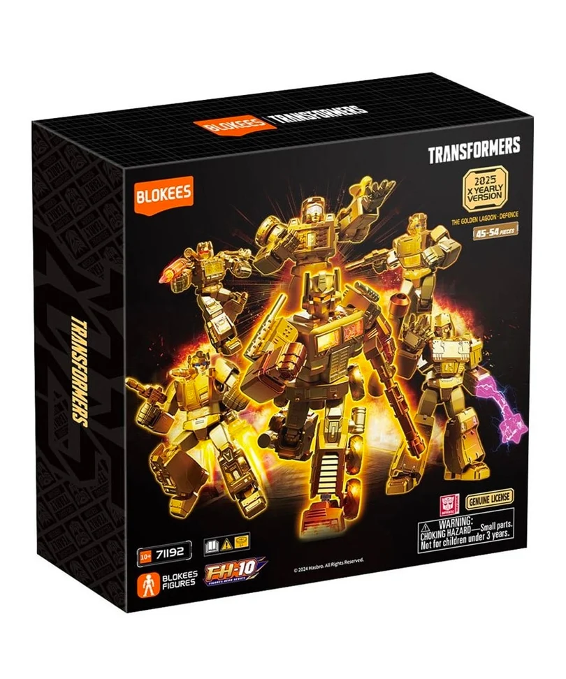 Transformers Blokees Plastic Model Kit Yearly Version - The Golden Lagoon