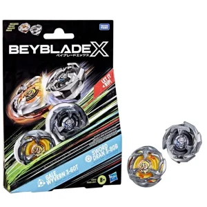 Beyblade X – Dual Pack: Gale Wyvern 3-60T & Sword Dran 3-80B Beyblade X – Dual Pack: Gale Wyvern 3-60T & Sword Dran 3-80B