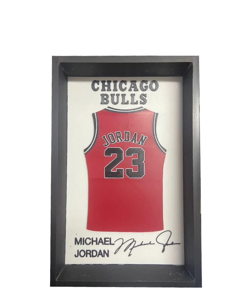 Quadretto 3D Canotta Bulls – Michael Jordan #23