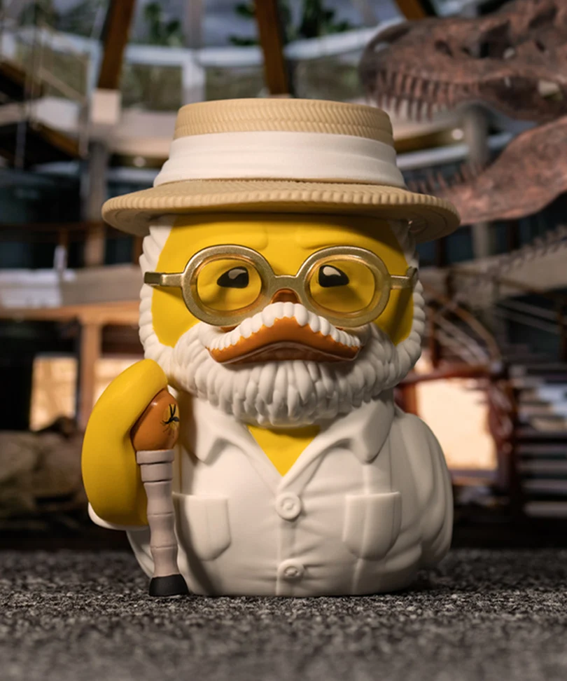 Jurassic Park Dr John Hammond TUBBZ Cosplaying Duck Collectible - immagine 2