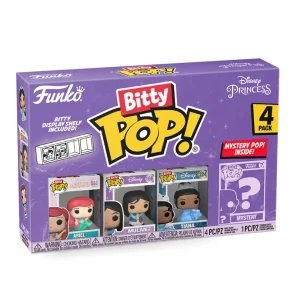 Ariel / Mulan / Tiana / Mystery Bitty (4-Pack) Ariel / Mulan / Tiana / Mystery Bitty (4-Pack)