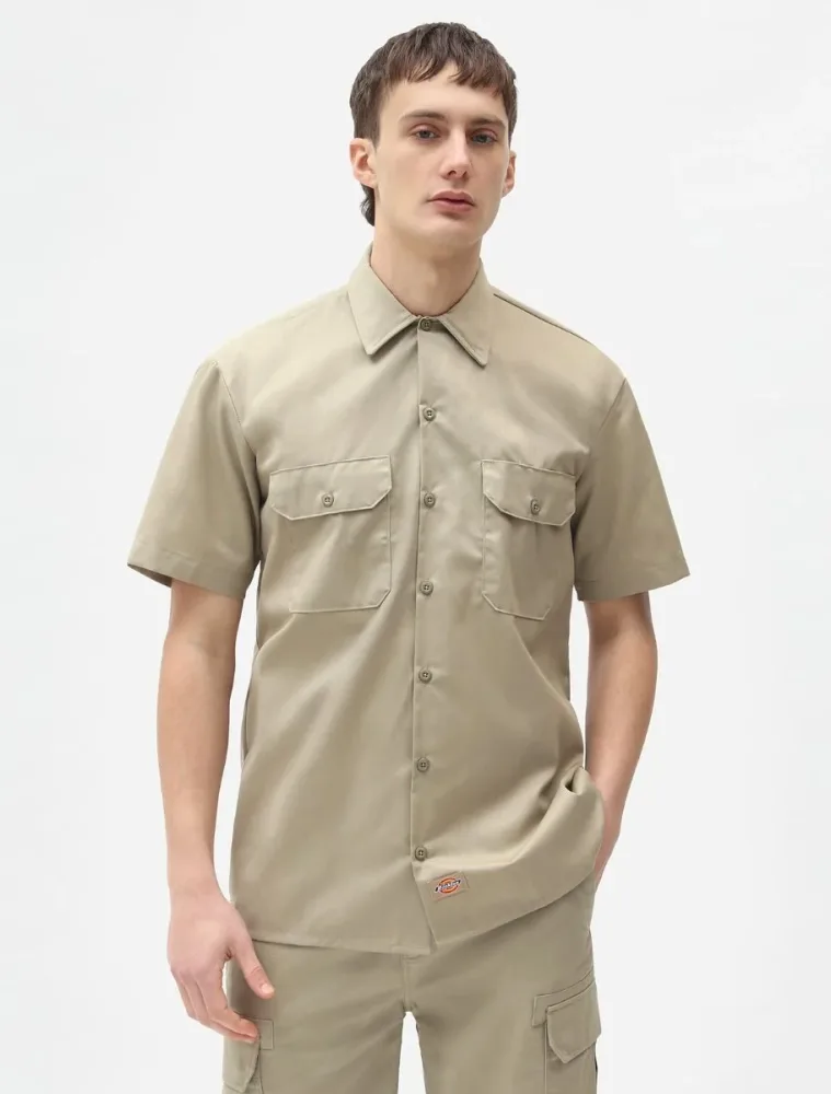 Dickies Camicia Uomo Work Shirt Ss Rec