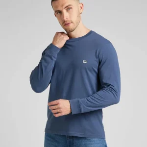 Lee T Shirt Ml Uomo Ls Patch Logo Tee Lee T Shirt Ml Uomo Ls Patch Logo Tee