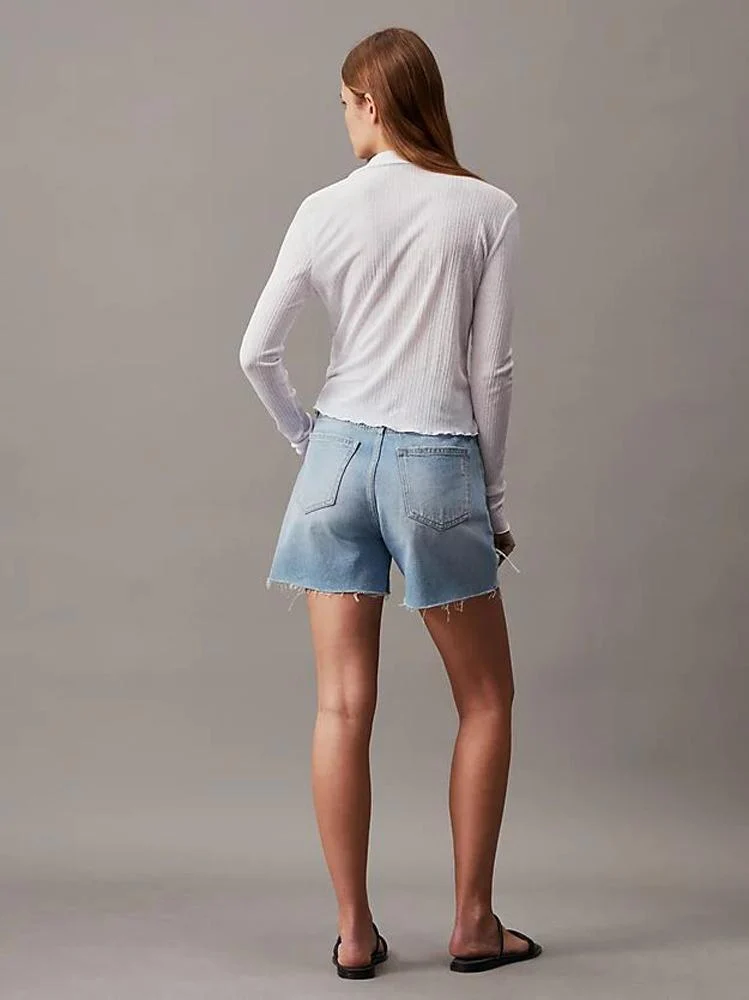 Calvin Klein Pantaloncini Donna Mom Short - immagine 2