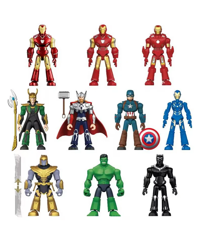 Marvel Blokees Plastic Model Kit The Infinity Saga Galaxy Version 01 - Blind Box - immagine 2