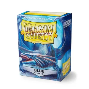 Dragon Shield – Standard Sleeves – Matte Blue (100 Sleeves) Dragon Shield – Standard Sleeves – Matte Blue (100 Sleeves)