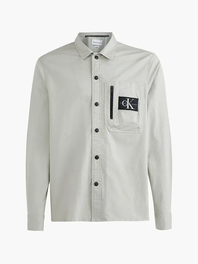 Calvin Klein Giacca-Camicia Uomo Utility