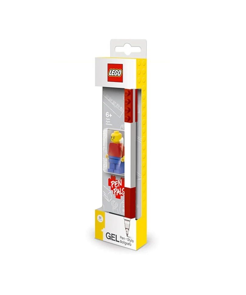 Gel Pen Rossa + Minifigure