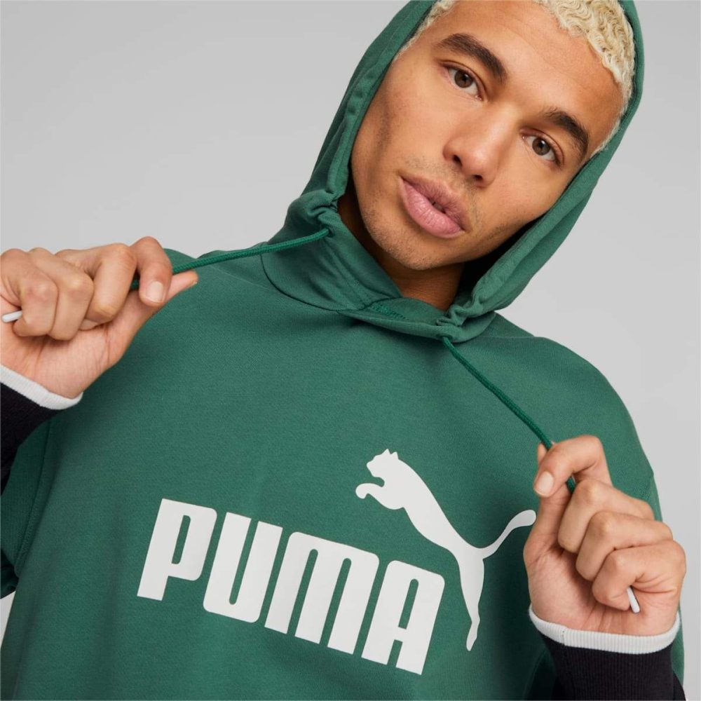 Puma Felpa Uomo Power Colorblock Hoodie - immagine 3